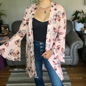 Floral kimono